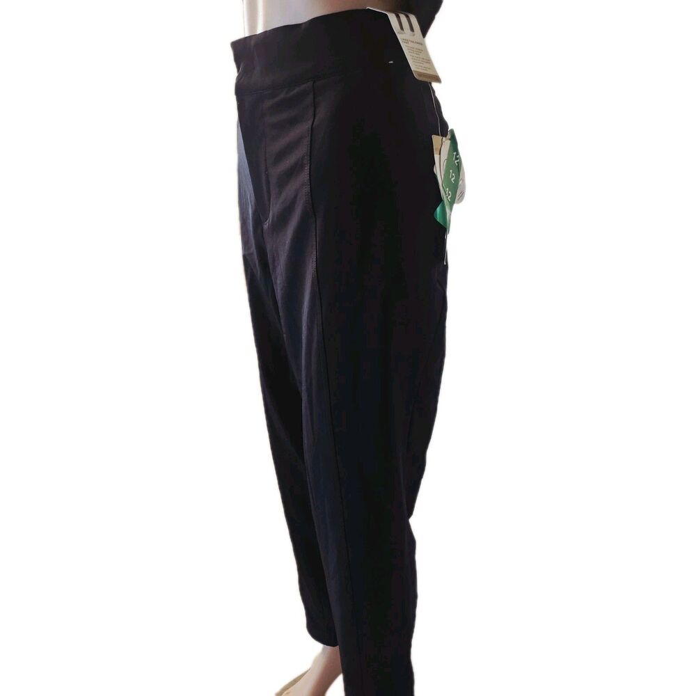 NWT Mondetta Lined Tailored Straight Leg Black Pants Size 12 - Picture 2 of 7